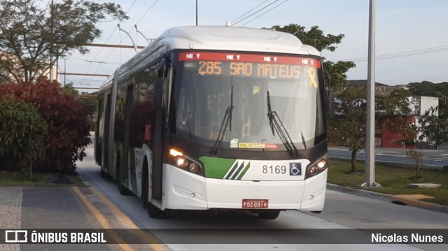 Next Mobilidade - ABC Sistema de Transporte 8169 na cidade de São Bernardo do Campo, São Paulo, Brasil, por Nicølas Nunes. Número da foto: #10047403.
