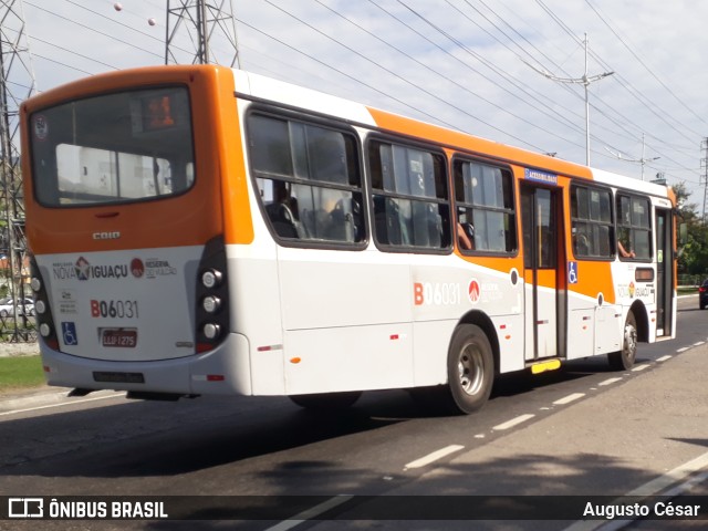 Expresso Nossa Senhora da Glória B06031 na cidade de Nova Iguaçu, Rio de Janeiro, Brasil, por Augusto César. Número da foto: #10048142.