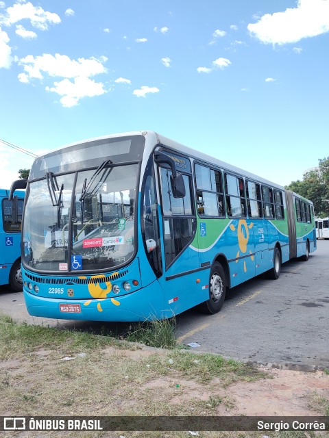Nova Transporte 22985 na cidade de Serra, Espírito Santo, Brasil, por Sergio Corrêa. Número da foto: #10046850.