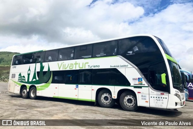Vivatur Turismo 1090 na cidade de Aparecida, São Paulo, Brasil, por Vicente de Paulo Alves. Número da foto: #10046838.