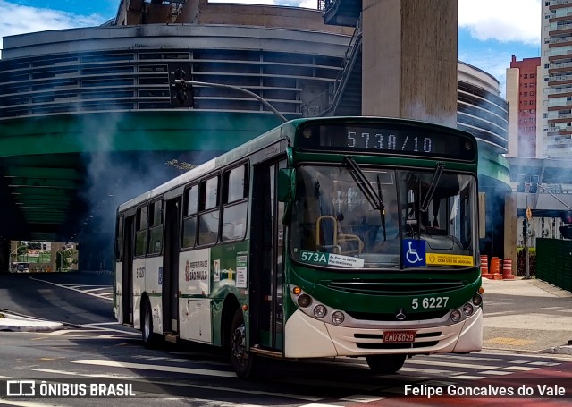 Transunião Transportes 5 6227 na cidade de São Paulo, São Paulo, Brasil, por Felipe Goncalves do Vale. Número da foto: #10048134.
