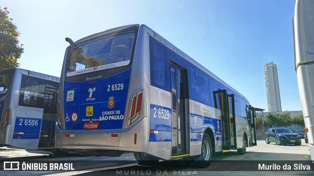 Transcooper > Norte Buss 2 6529 na cidade de São Paulo, São Paulo, Brasil, por Murilo da Silva. Número da foto: #10046623.