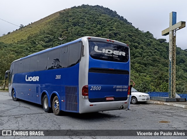 Líder Turismo 2800 na cidade de Passa Quatro, Minas Gerais, Brasil, por Vicente de Paulo Alves. Número da foto: #10046624.