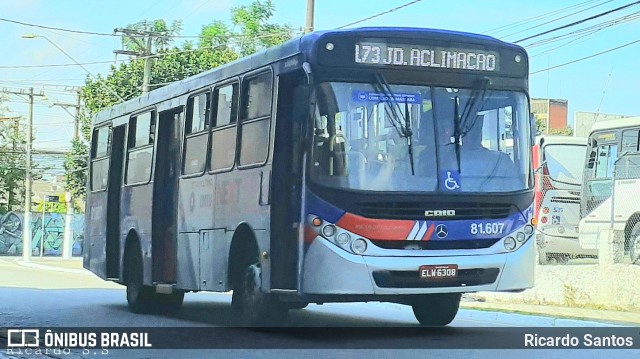 Next Mobilidade - ABC Sistema de Transporte 81.607 na cidade de Santo André, São Paulo, Brasil, por Ricardo Santos. Número da foto: #10047975.