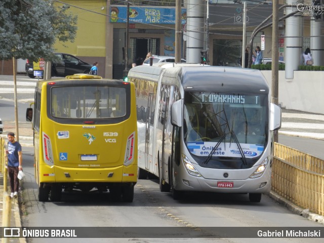 VCG - Viação Campos Gerais 1539 na cidade de Ponta Grossa, Paraná, Brasil, por Gabriel Michalski. ID da foto: 9971538.