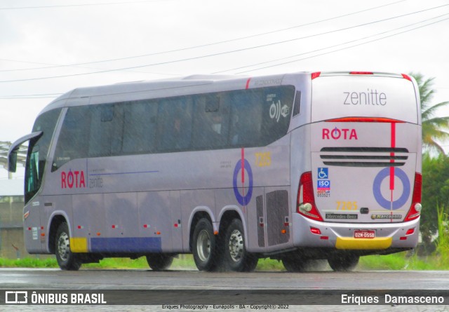 Rota Transportes Rodoviários 7205 na cidade de Eunápolis, Bahia, Brasil, por Eriques  Damasceno. Número da foto: #9971963.