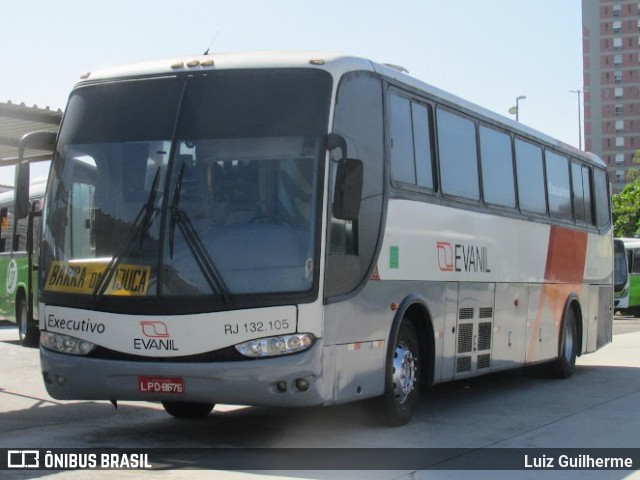 Evanil Transportes e Turismo RJ 132.105 na cidade de Rio de Janeiro, Rio de Janeiro, Brasil, por Luiz Guilherme. Número da foto: #9970580.