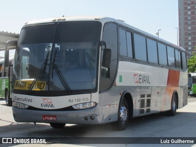 Evanil Transportes e Turismo RJ 132.105 na cidade de Rio de Janeiro, Rio de Janeiro, Brasil, por Luiz Guilherme. ID da foto: 9970580.