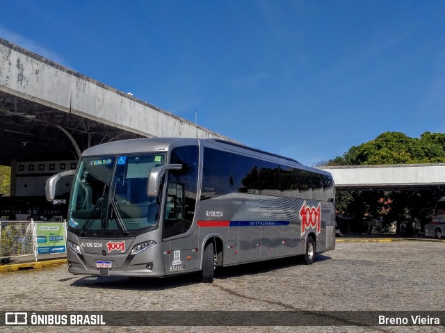Auto Viação 1001 RJ 108.1234 na cidade de Campos dos Goytacazes, Rio de Janeiro, Brasil, por Breno Vieira. Número da foto: #9971557.