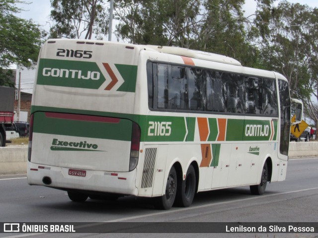 Empresa Gontijo de Transportes 21165 na cidade de Caruaru, Pernambuco, Brasil, por Lenilson da Silva Pessoa. ID da foto: 9970979.