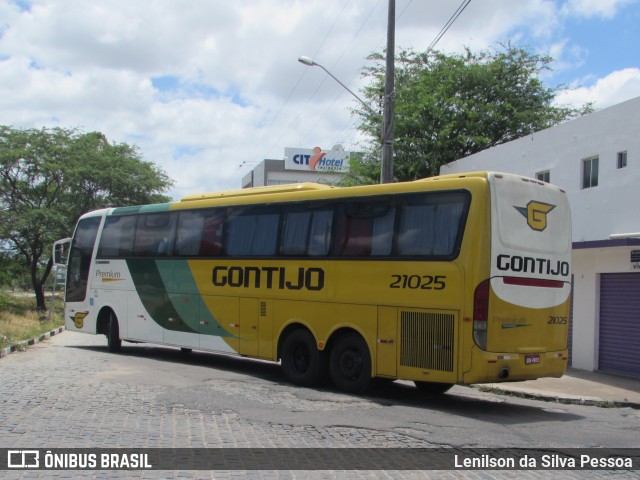 Empresa Gontijo de Transportes 21025 na cidade de Caruaru, Pernambuco, Brasil, por Lenilson da Silva Pessoa. ID da foto: 9970929.