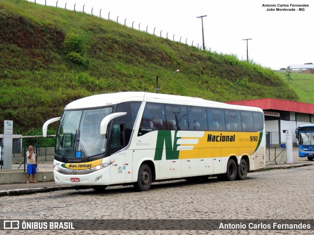 Viação Nacional 16160 na cidade de João Monlevade, Minas Gerais, Brasil, por Antonio Carlos Fernandes. ID da foto: 9971070.