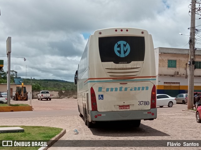 Emtram 3780 na cidade de Barra da Estiva, Bahia, Brasil, por Flávio  Santos. Número da foto: #9970068.