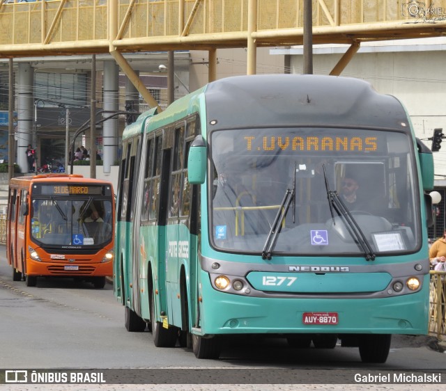 VCG - Viação Campos Gerais 1277 na cidade de Ponta Grossa, Paraná, Brasil, por Gabriel Michalski. Número da foto: #9971534.
