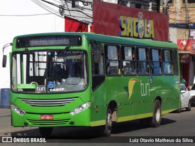 Turi Transportes - Sete Lagoas 14217 na cidade de Matozinhos, Minas Gerais, Brasil, por Luiz Otavio Matheus da Silva. Número da foto: #9970974.