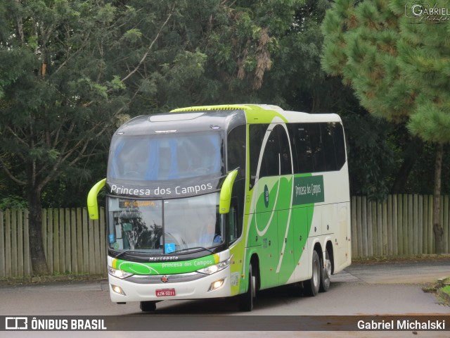 Expresso Princesa dos Campos 6539 na cidade de Ponta Grossa, Paraná, Brasil, por Gabriel Michalski. ID da foto: 9971521.