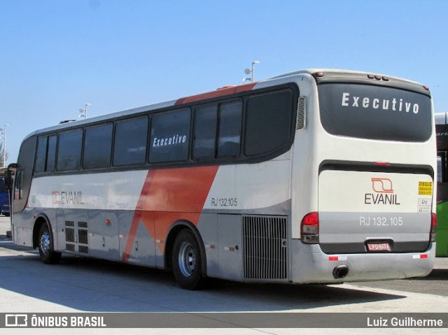 Evanil Transportes e Turismo RJ 132.105 na cidade de Rio de Janeiro, Rio de Janeiro, Brasil, por Luiz Guilherme. Número da foto: #9970581.