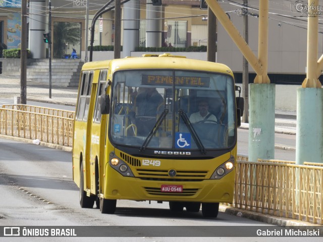 VCG - Viação Campos Gerais 1249 na cidade de Ponta Grossa, Paraná, Brasil, por Gabriel Michalski. Número da foto: #9971562.