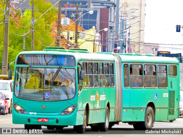 VCG - Viação Campos Gerais 1173 na cidade de Ponta Grossa, Paraná, Brasil, por Gabriel Michalski. ID da foto: 9971810.