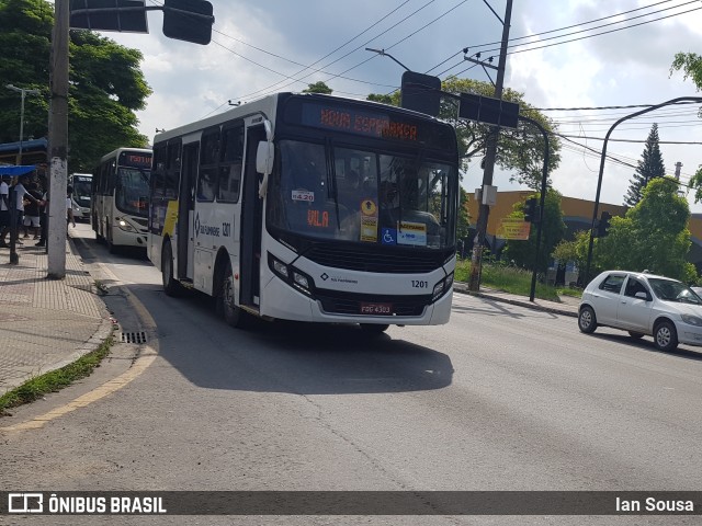 Viação Sul Fluminense 1201 na cidade de Volta Redonda, Rio de Janeiro, Brasil, por Ian Sousa. Número da foto: #9973669.