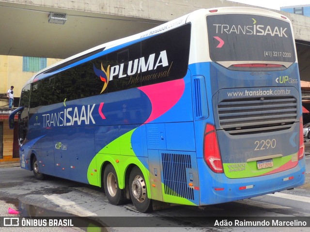 Trans Isaak Turismo 2290 na cidade de Belo Horizonte, Minas Gerais, Brasil, por Adão Raimundo Marcelino. Número da foto: #9974456.