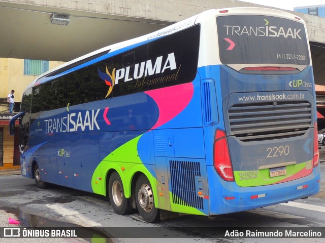 Trans Isaak Turismo 2290 na cidade de Belo Horizonte, Minas Gerais, Brasil, por Adão Raimundo Marcelino. ID da foto: 9974456.