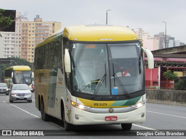 Empresa Gontijo de Transportes 18325 na cidade de Belo Horizonte, Minas Gerais, Brasil, por Douglas Célio Brandao. ID da foto: 9973125.