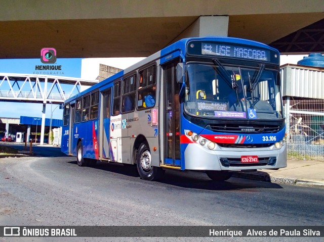 Transportes Capellini 33.106 na cidade de Campinas, São Paulo, Brasil, por Henrique Alves de Paula Silva. Número da foto: #9972691.