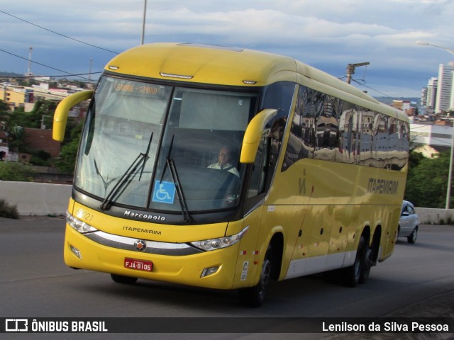 Viação Itapemirim 60021 na cidade de Caruaru, Pernambuco, Brasil, por Lenilson da Silva Pessoa. ID da foto: 9973548.