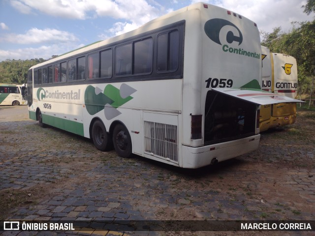 Viação Continental de Transportes 1059 na cidade de Belo Horizonte, Minas Gerais, Brasil, por MARCELO CORREIA. Número da foto: #9974337.