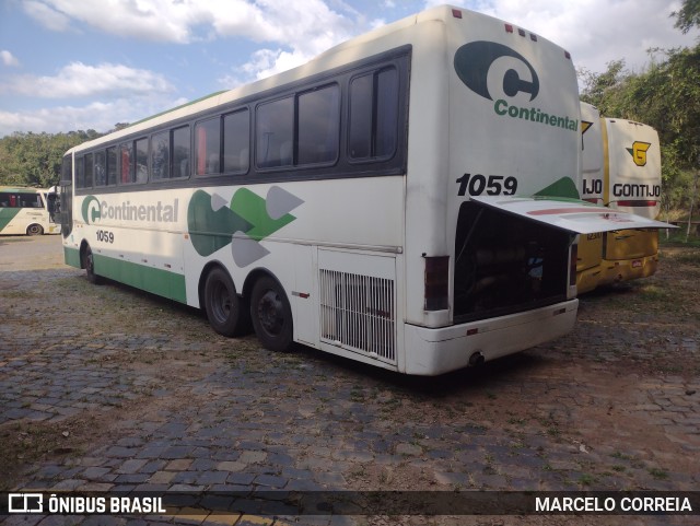 Viação Continental de Transportes 1059 na cidade de Belo Horizonte, Minas Gerais, Brasil, por MARCELO CORREIA. ID da foto: 9974337.