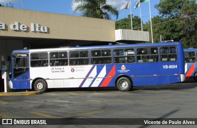 VB Transportes e Turismo VB-8004 na cidade de Itu, São Paulo, Brasil, por Vicente de Paulo Alves. ID da foto: 9972990.