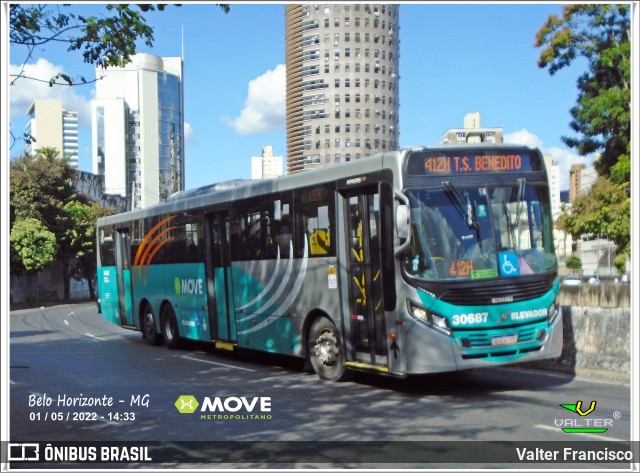 Expresso Luziense > Territorial Com. Part. e Empreendimentos 30687 na cidade de Belo Horizonte, Minas Gerais, Brasil, por Valter Francisco. Número da foto: #9975740.