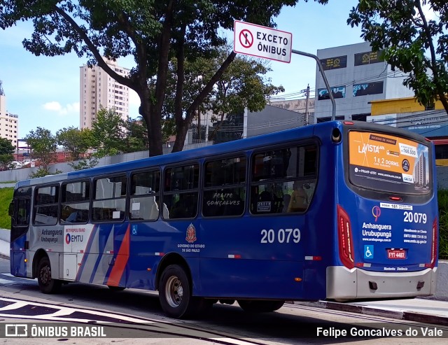 Auto Viação Urubupungá 20.079 na cidade de Osasco, São Paulo, Brasil, por Felipe Goncalves do Vale. ID da foto: 9975402.