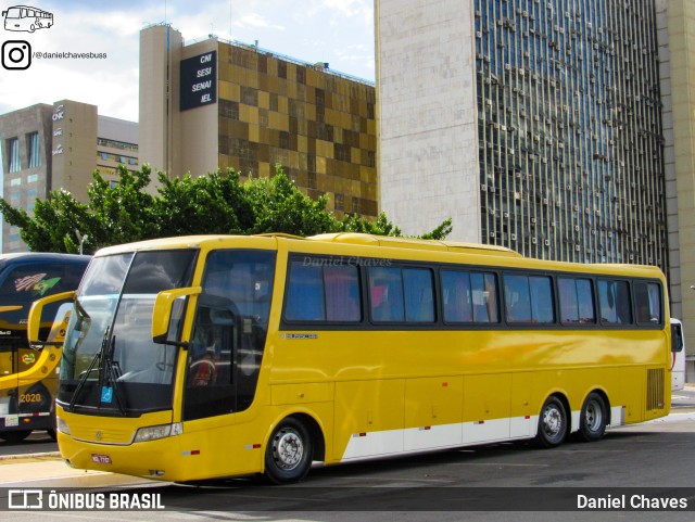 Ônibus Particulares 7757 na cidade de Brasília, Distrito Federal, Brasil, por Daniel Chaves. Número da foto: #9976037.