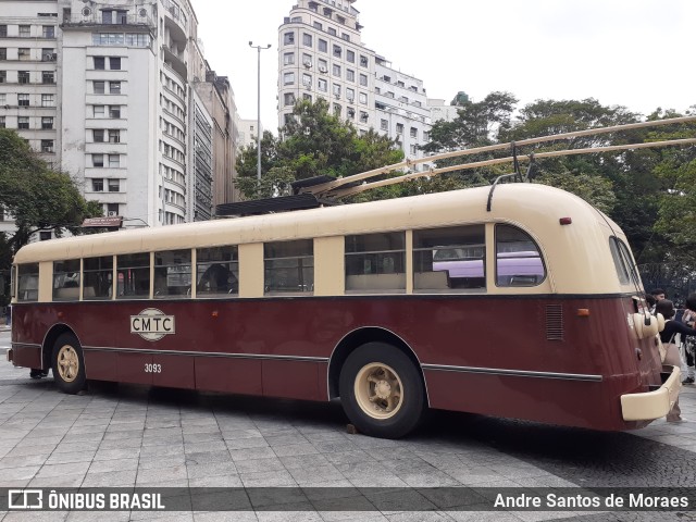 CMTC - Companhia Municipal de Transportes Coletivos 3093 na cidade de São Paulo, São Paulo, Brasil, por Andre Santos de Moraes. ID da foto: 9976205.