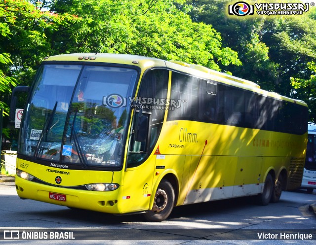 Viação Itapemirim 8877 na cidade de São Paulo, São Paulo, Brasil, por Victor Henrique. ID da foto: 9976905.