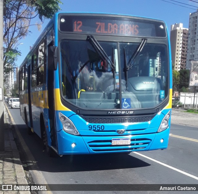 Trans Isaak Turismo 9550 na cidade de Curitiba, Paraná, Brasil, por Amauri Caetano. Número da foto: #9975245.