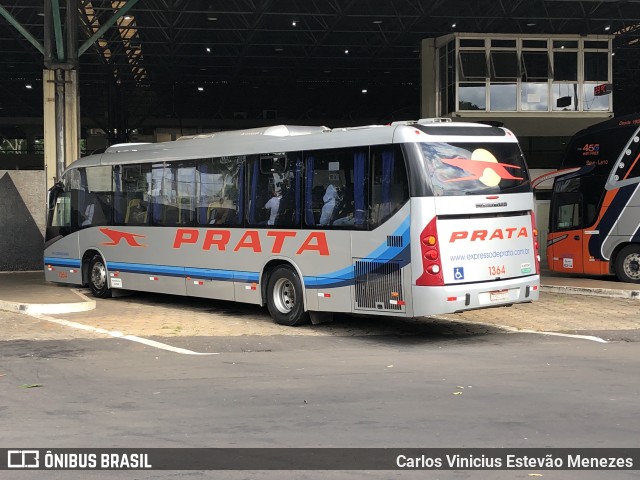 Expresso de Prata 1364 na cidade de Bauru, São Paulo, Brasil, por Carlos Vinicius Estevão Menezes. ID da foto: 9977028.