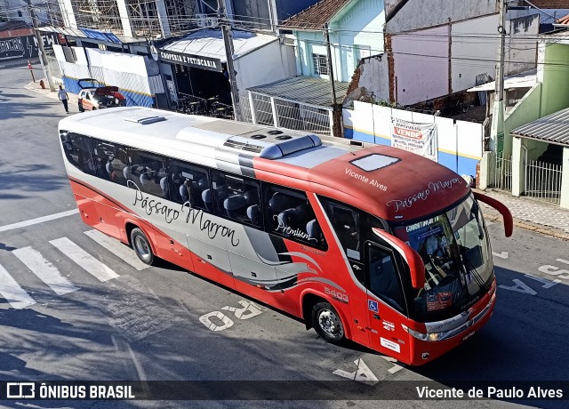 Empresa de Ônibus Pássaro Marron 5403 na cidade de Aparecida, São Paulo, Brasil, por Vicente de Paulo Alves. Número da foto: #9974916.