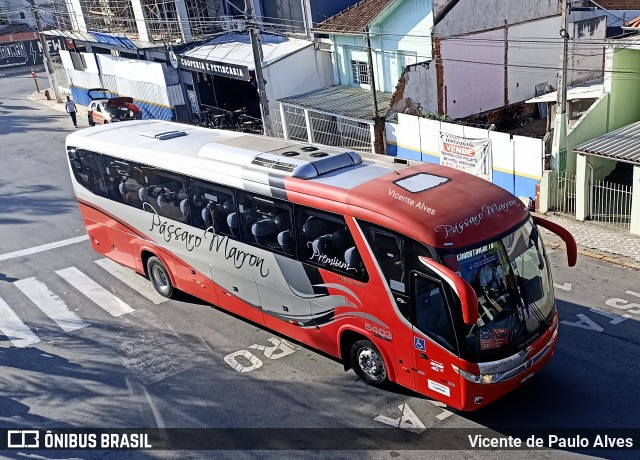 Empresa de Ônibus Pássaro Marron 5403 na cidade de Aparecida, São Paulo, Brasil, por Vicente de Paulo Alves. ID da foto: 9974916.