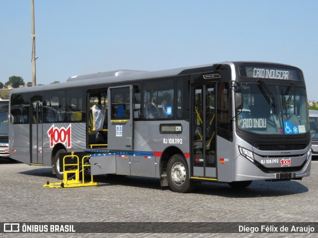 Auto Viação 1001 RJ 108.1192 na cidade de Niterói, Rio de Janeiro, Brasil, por Diego Félix de Araujo. ID da foto: 9976444.