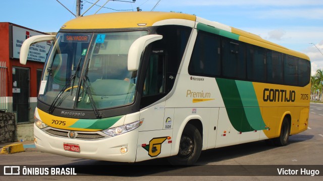 Empresa Gontijo de Transportes 7075 na cidade de Feira de Santana, Bahia, Brasil, por Victor Hugo. Número da foto: #9976365.