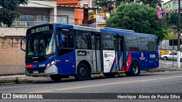 Next Mobilidade - ABC Sistema de Transporte 81.059 na cidade de São Paulo, São Paulo, Brasil, por Henrique Alves de Paula Silva. ID da foto: 9977382.