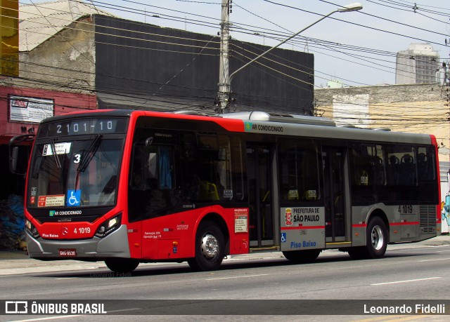 Himalaia Transportes > Ambiental Transportes Urbanos 4 1019 na cidade de São Paulo, São Paulo, Brasil, por Leonardo Fidelli. ID da foto: 9979794.