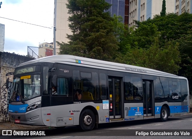 Viação Paratodos > São Jorge > Metropolitana São Paulo > Mobibrasil 6 4127 na cidade de São Paulo, São Paulo, Brasil, por Felipe Goncalves do Vale. ID da foto: 9979967.