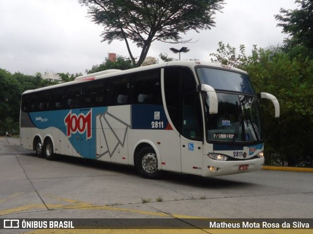 Auto Viação 1001 2811 na cidade de São Paulo, São Paulo, Brasil, por Matheus Mota Rosa da Silva. Número da foto: #9978203.