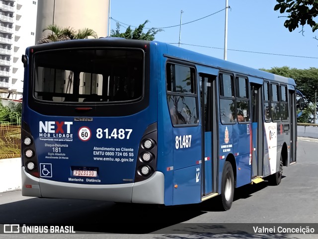 Next Mobilidade - ABC Sistema de Transporte 81.487 na cidade de São Paulo, São Paulo, Brasil, por Valnei Conceição. Número da foto: #9978997.