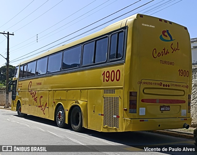 Costa Sul Turismo 1900 na cidade de Aparecida, São Paulo, Brasil, por Vicente de Paulo Alves. ID da foto: 9977803.