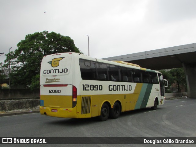 Empresa Gontijo de Transportes 12890 na cidade de Belo Horizonte, Minas Gerais, Brasil, por Douglas Célio Brandao. Número da foto: #9978807.